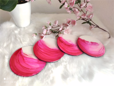 Untersetzerpink